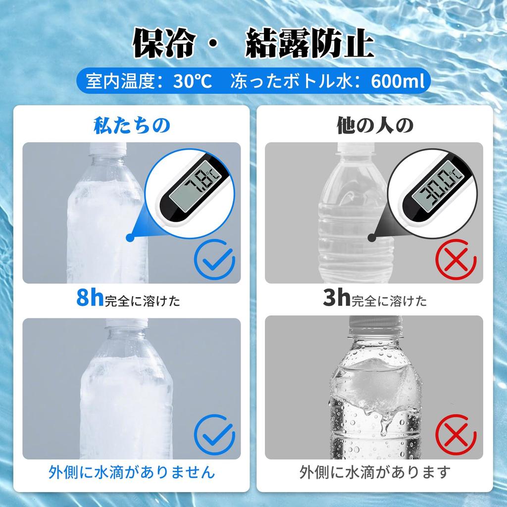 PET Bottle Cooler Standing Effective Condensation Thorough Heatstroke Round Fits Bottles Up To Diameter Holder, Cover, Type, 4-Layer Design, Cooling,