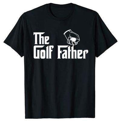Funny The Golf Father T Shirts Summer Style Graphic Cotton Streetwear Short Sleeve Disc Golfing Gifts T-shirt Mens Clothes