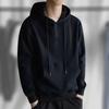 Felpa con cappuccio oversize da uomo Vestibilità ampia Pullover in cotone Streetwear casual