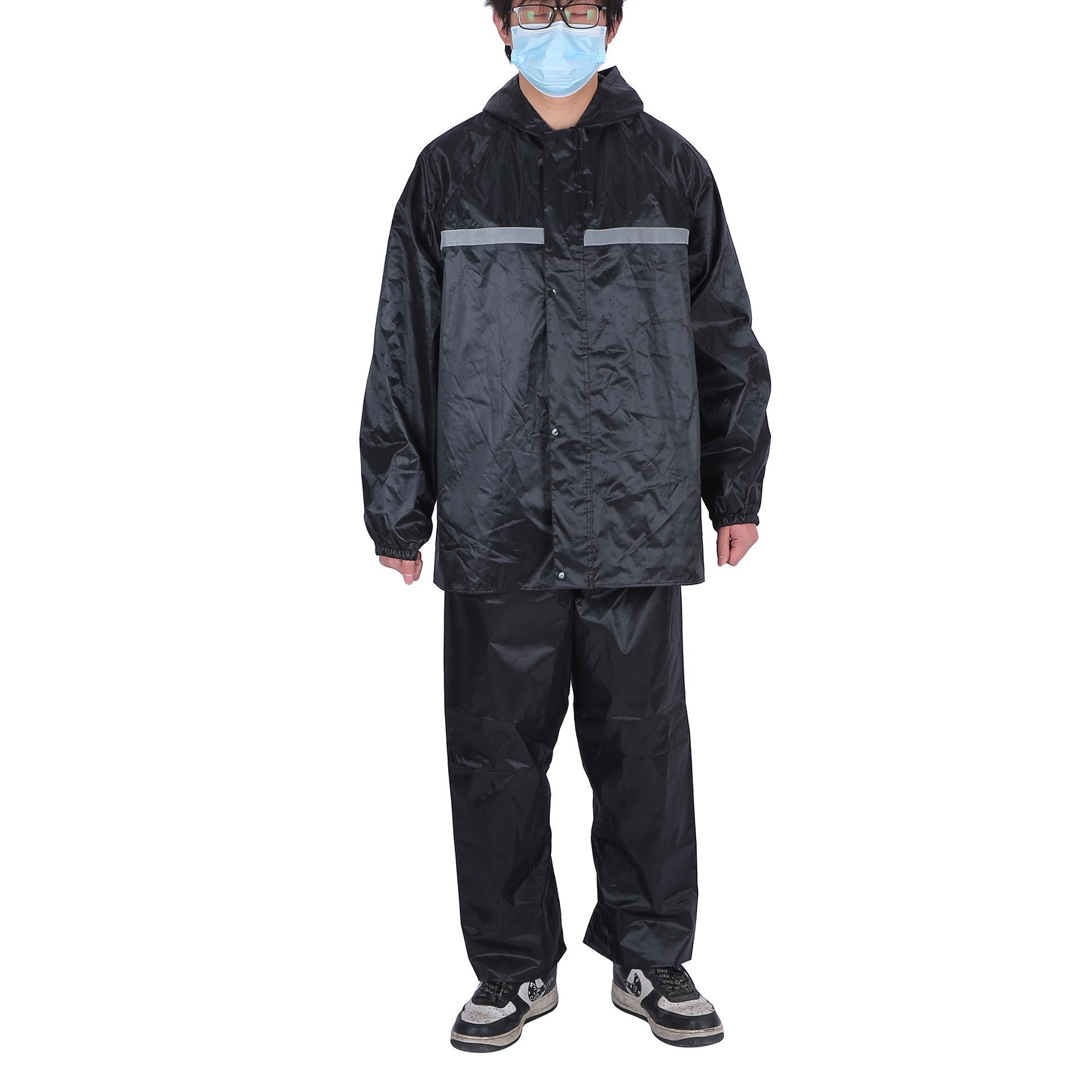 

Светоотражающий комплект дождевика и дождевых брюк - Сверхпрочный, раздельный стиль для езды, пеших прогулок и патрулирования L