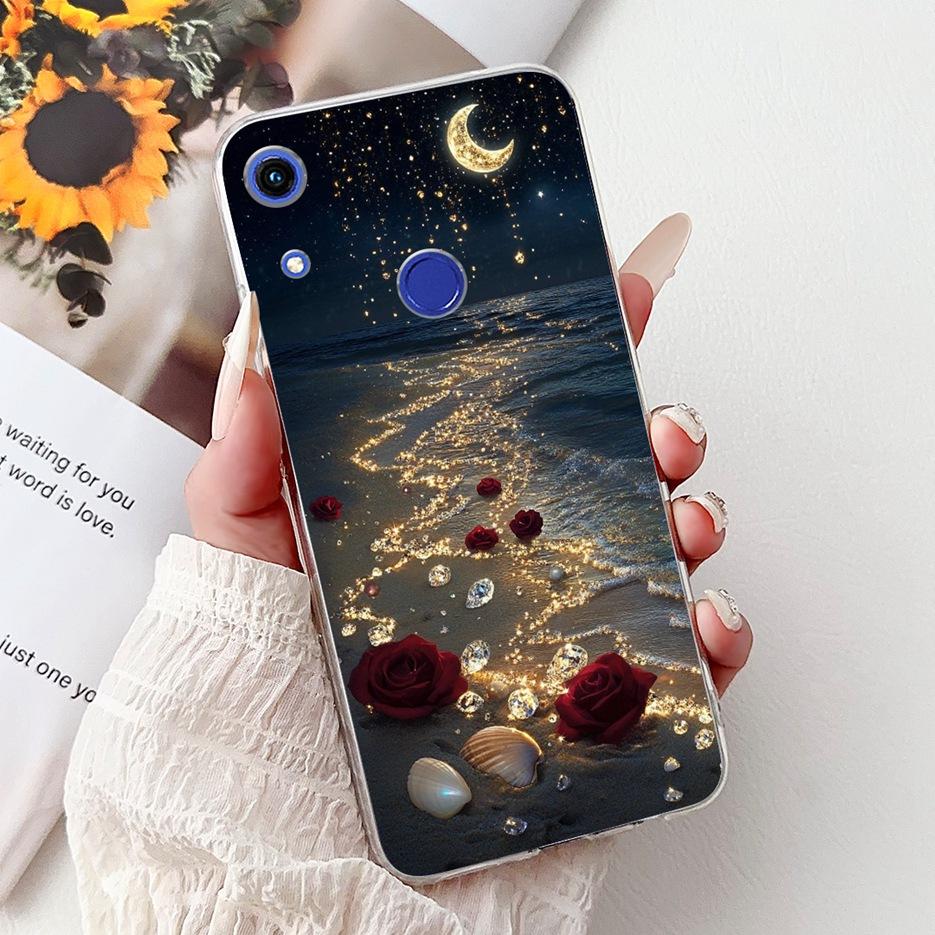 For Huawei Honor 8A Prime Case JAT-LX1 Cute Cat Butterfly Painted Cover Soft Silicone Case For Honor 8C 8X Honor8C Honor8X Shell