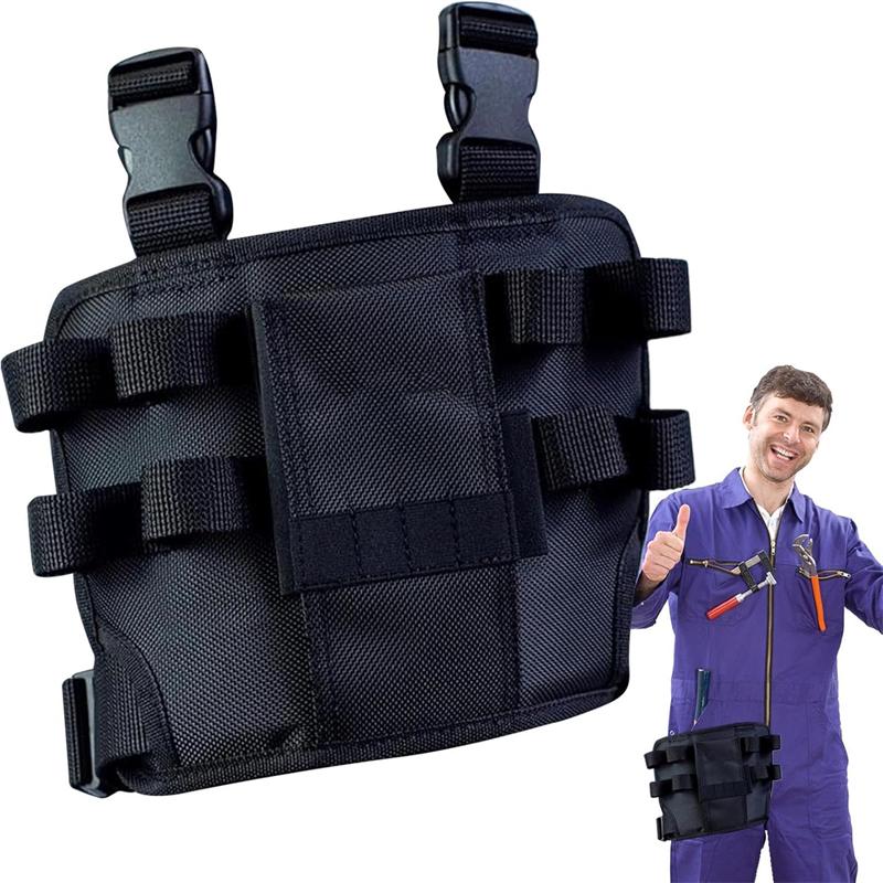 Holster Leg Tool Pouch with Belt Clip Waist Tool Bag Work Organizer for Electricians