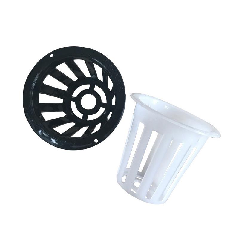 

Гидропонный стаканчик для посадки, сетчатый горшок, сетчатая корзина для беспочвенных растений, контейнер для посадки с прорезями, средство для фиксации корней фруктов и овощей чёрный