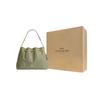 Coach Evelyn 34 Quilted Detail Leather Tote Shoulder Bag Large Women Bags Gray-Green CDR00-IMPST