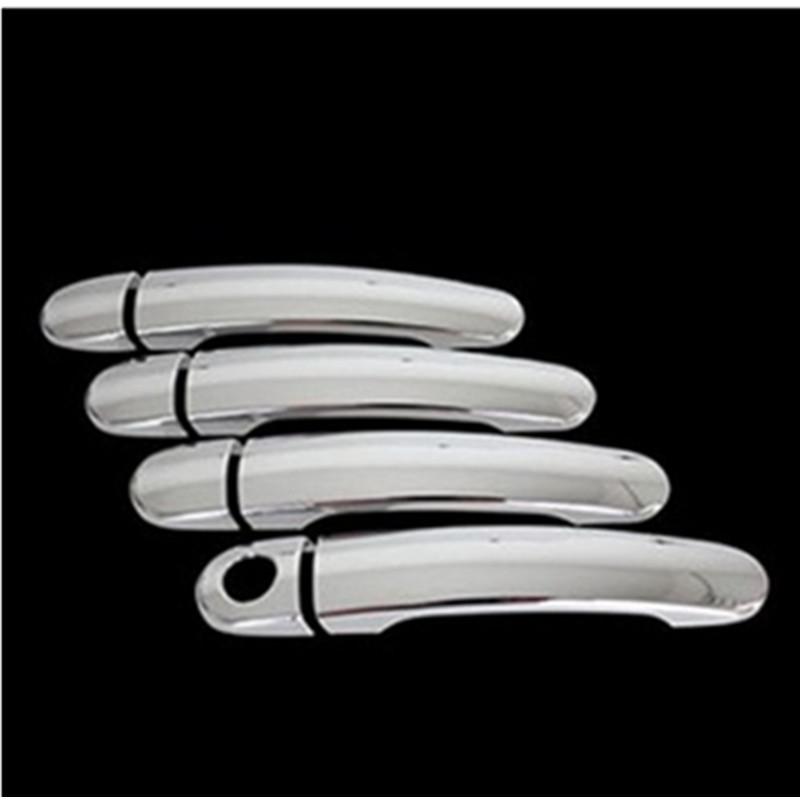 

Хромированные дверные ручки для VW Golf 5 Mk5, хромированные накладки на автомобильные аксессуары Volkswagen, наклейки 1