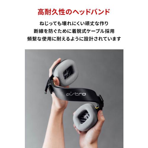 Logitech G ASTRO Gaming A10 Gen 2 Gaming Headset, Compatible with PS5, PS4, PC, Switch, 2, Smartphones, and Windows, Wired 3.5mm 2.1ch with Flip-to-Mu