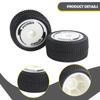 2Pcs Rear Wheel Tires Tyres 32mm Sturdy Remote Control Cars Accessories RC Car Parts Replacement for