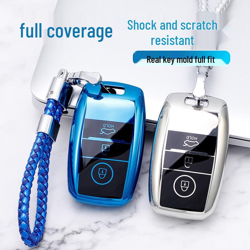 Kia Key Cover for Models: K2, Sportage, K3, Pegas, K4, K5, Yipao, KX3/KX5 - Unisex Buckle Design