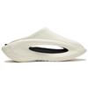 Li Ning Quiet Abrasion Resistant Slide Slippers Unisex White Black AZST001-1
