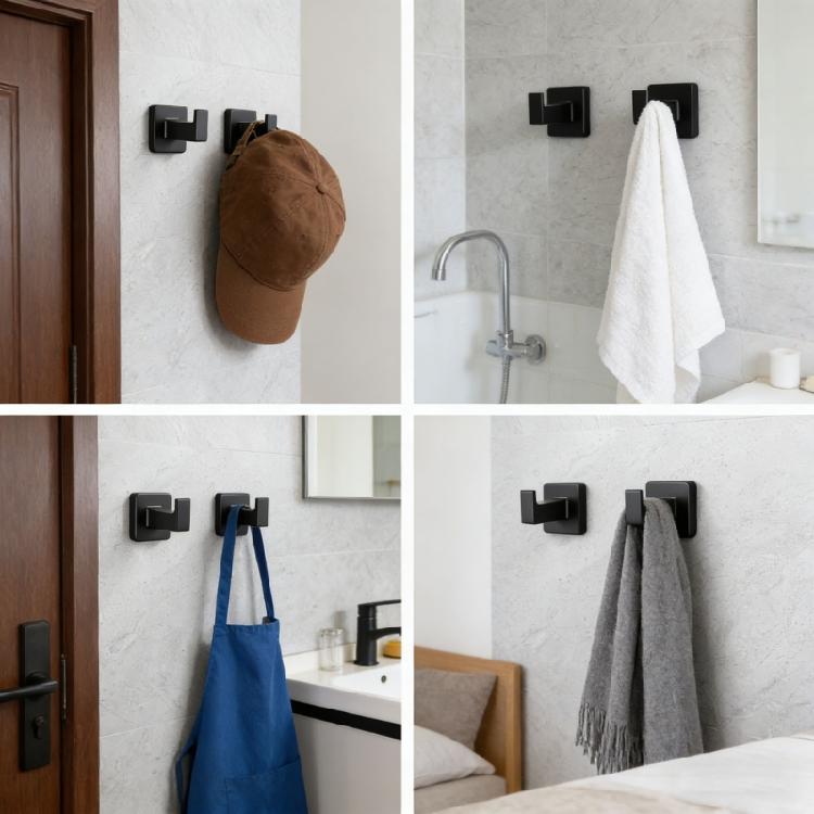 2Pcs Antique Style Wall Hook Sturdy And Corrosions Resistant For Indoor And Outdoor Use