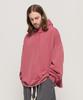 PIGMENT Washed Hoodie (Red)