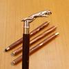 Antiker Vintage Stil Messing JAGUAR Griff Holz Gehstock Spazierstock Arbeitsgeschenke