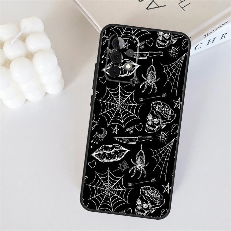 Gothic Halloween For Samsung Galaxy A05 A06 A16 A26 A54 A34 A14 A22 A32 A52 A55 A35 A15 A53 A13 A36 A56 Case