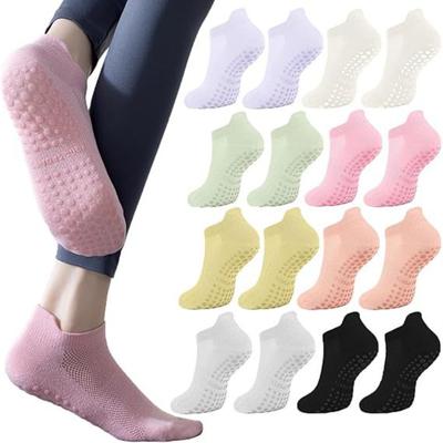 Non Slip Yoga Socks Grip Dot Socks Pilates Short Socks Women Floor Socks