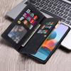 Flip Leder Hülle Für XiaoMi 14T 13T 12T 11T 11 Lite Redmi Note 15 14 13 11S 12 Pro Plus Reißverschluss Kartenfach Geldbörse Tasche Hülle