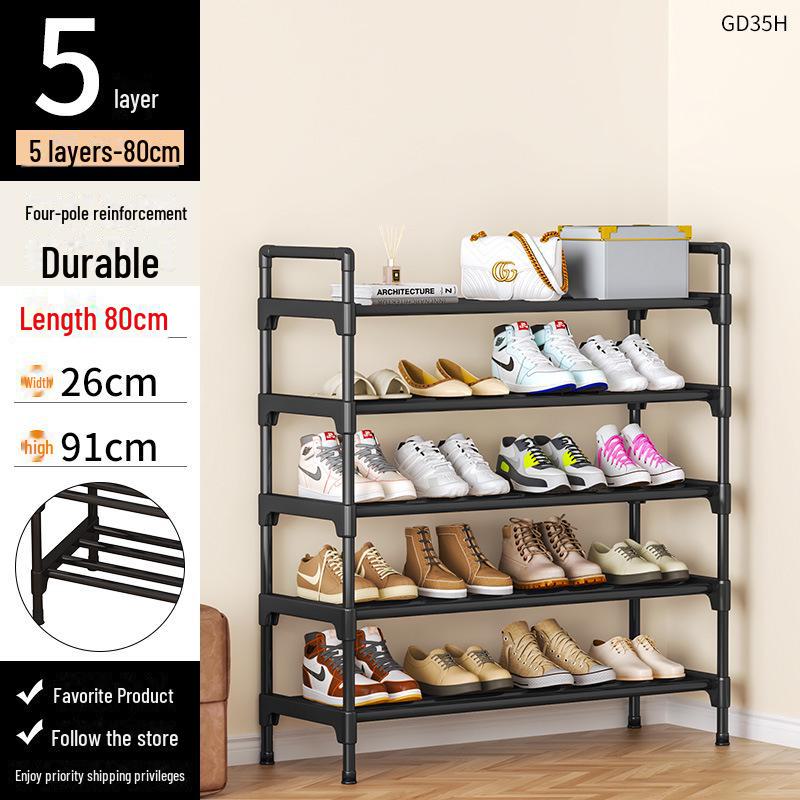 Zapatero y Armario Multicapa a Prueba de Polvo para la Entrada del Hogar o Residencia de Estudiantes