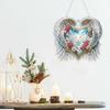 Acrylic 2D/Flat DIY Special Shape Hanging Diamond Art Kits Diamond Painting Set Diamond Art Pendant Home Wall Decoration Crafts