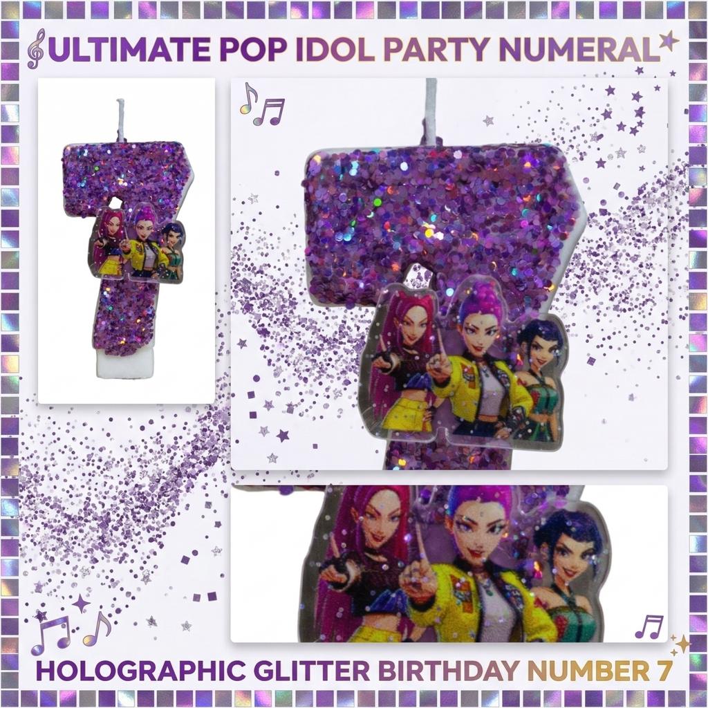 Fashion Cartoon Creative Birthday Candles Party Digital Candles