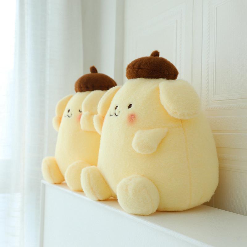 Kawaii Pompompurin Plush Pillow Toys Soft Pillow Gift Lovely Pom Pom Purin Doll For Kids Room Decor Xmas Birthday Gifts