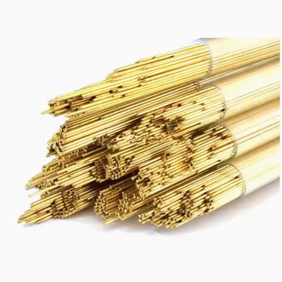 EDM Machine Consumables: Set of 100 Single Hole 0.3/0.5/0.8/1.0*400 Brass Copper Tubes for Wire Cutting Tasks.