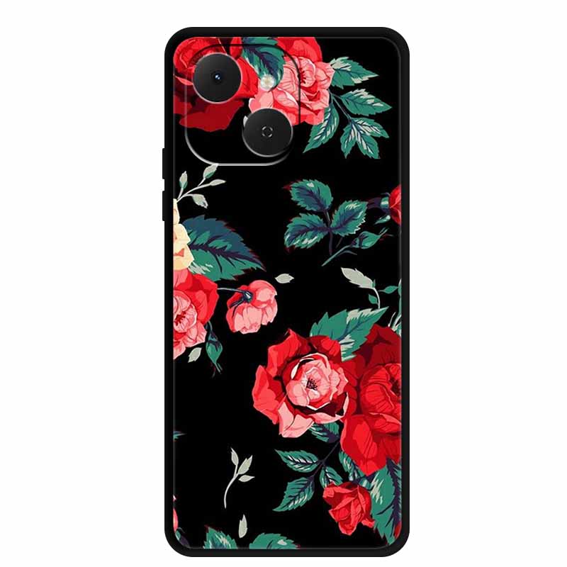 Phone Cover For Tecno Spark 40C Cases Silicone Bumper Lovely Soft TPU Coque for Spark 40 C Funda Tecno Pop 10 Pro Protector Case