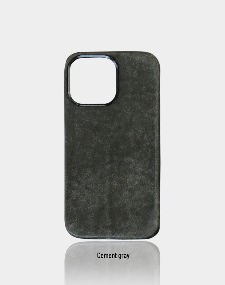PUEBLO Vintage Leather MagSafe Drop-Proof Case for iPhone 16 Pro Max