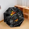 Parapluie Automatique Jack Daniel's Tennessee Whiskey - Parapluie Portable Adapté au Voyage en Plein Air Cadeau d'Anniversaire Indispensable Quotidien