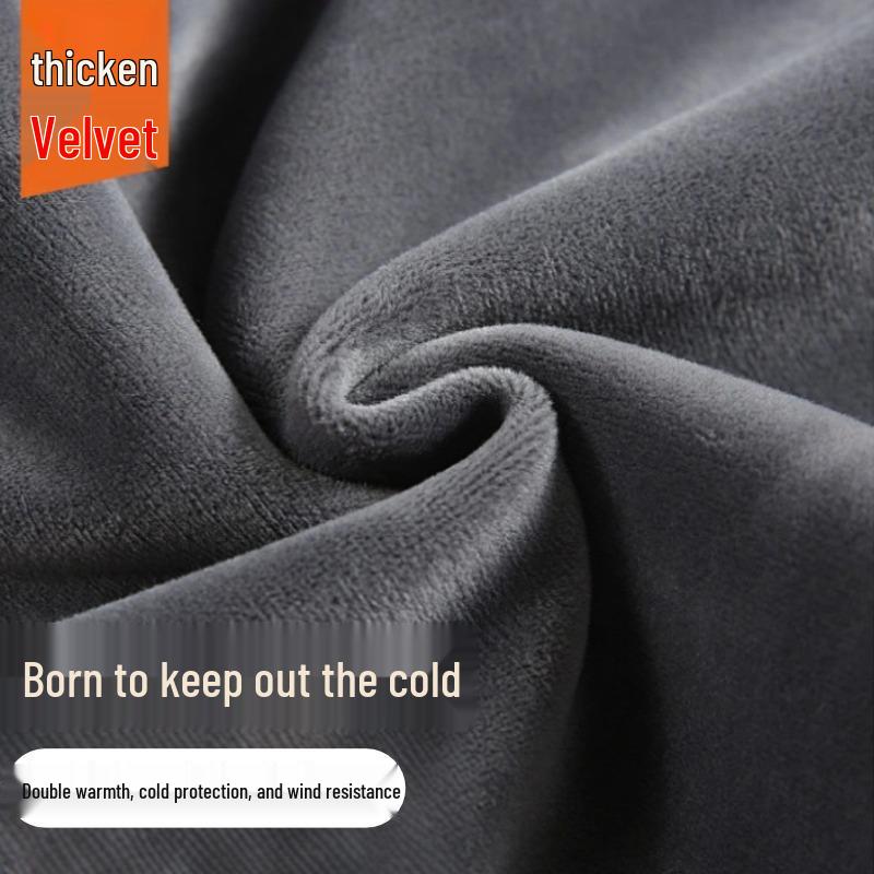 Unisex Winter Cycling Hat: Windproof Velvet Neck Gaiter, Cold-Proof Face Mask, Ear Protection