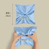 LILYSILK Silk Scrunchie Hair Cute and for Women and Pinwheel Hair Natural 6A Gentle on Ice Blue Tie, Large, Adults, Tie, Stylish, 100% Silk, Grade,