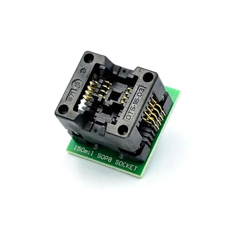 CH341A Programmer Adapter SOIC8 Adapter SOP8 Clip with Cable 1.8V Adapter EEPROM Flash BIOS USB Programmer Adapter Kit