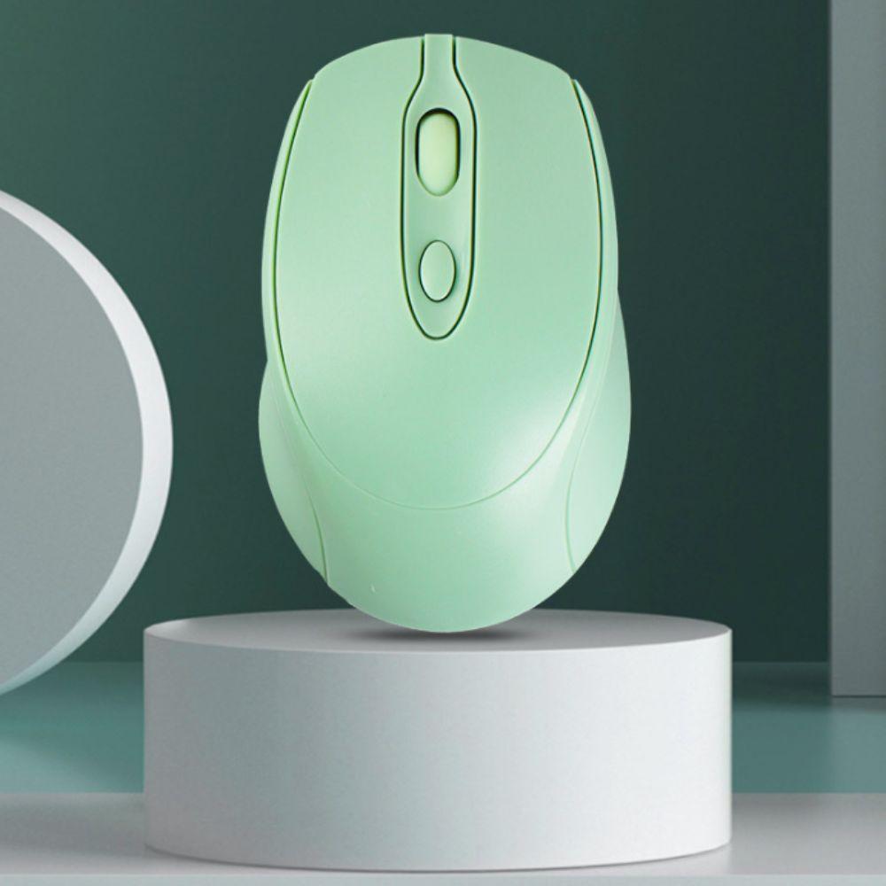 2.4Ghz+BT5.0 Ergonomics Wireless Mouse 1600DPI Morandi Wireless Mouse  Office/Home