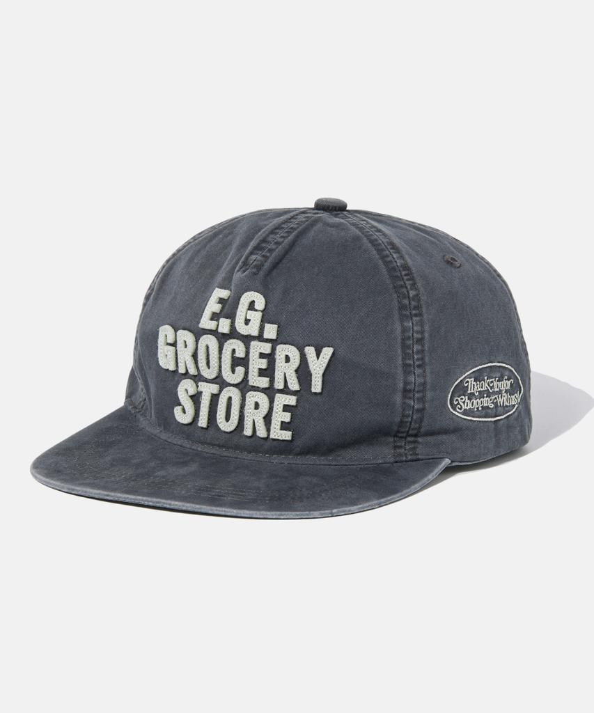 ESPIONAGE Grocery 5Panel Vintage Cap Charcoal