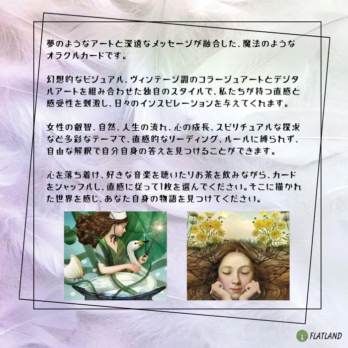 Oracle of Mystical Moments Oracle Cards (Japanese Instruction Manual Included) Authentic Surrealist