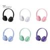 1 Set Headphone Foldable RGB Light Bear-shape Bluetooth-compatible 5.0 Wireless Headset Computer Accessories