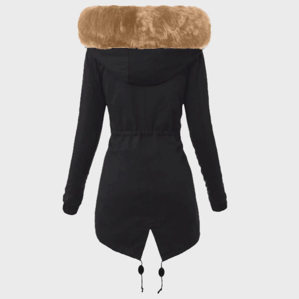 European and American Slim Fit Hooded Cotton Jacket - Women’s Warm Zipper Coat Hot Sale