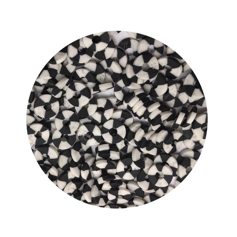 Polymer Clay Beads Two-Color Diy Soft Pottery Sheet Set Box Accessories Bracelet Necklace Matching