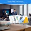 Acrylic Card Display Holder Counter Home Office Desktop Supplies rading Card Stand Transparent 14 Slots