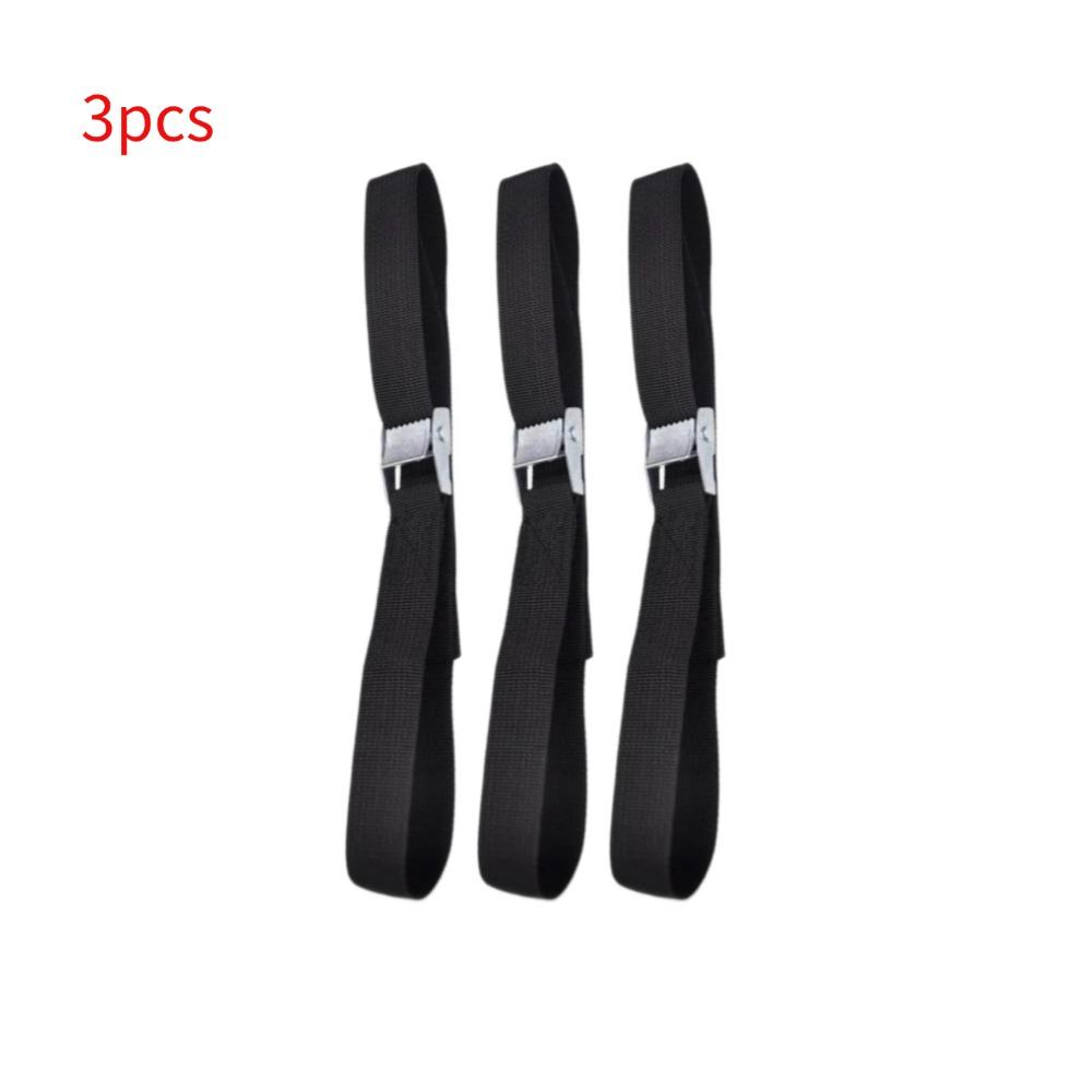 Black Buckle Tie-Down Belt Car Luggage Bag Cargo Straps for Car Motorcycle Metal Buckle Tow Rope Zinc Alloy Buckle