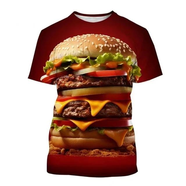 Summer Fashion The Hamburg Picture T Shirts For Men Casual 3D Print Tees Hip Hop Personality Round Neck Short Sleeve Tops