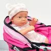 Doll Stroller for Kids Foldable Baby Toy Doll Stroller Lightweight Pretend Play Best Christmas Birthday Gift for Girls & Boys