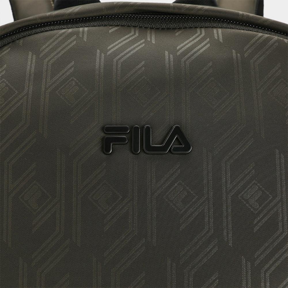 New FILA WHITE Fabric Backpack Regular Men's Tidal Flats Gray F13M543103FDY