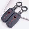 Flip Key Fob Cover for Suzuki Swift Vitara SX4 S Cross Ignis Baleno Ertiga Jimny with Keychain Honeycomb Texture Anti Scratch Flip Key Fob Protector
