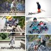 Kids Knee Elbow Palm and Wrist Guards Thick Arm Knee and Wrist Support for Injury Prevention and Impact and Ideal for Roller Inline and Ages A Great