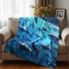 Anime Underwater Whale Diver Soft Flannel Blanket Breathable Warm Throw for Office Car Sofa Kids Room Birthday Xmas Gift
