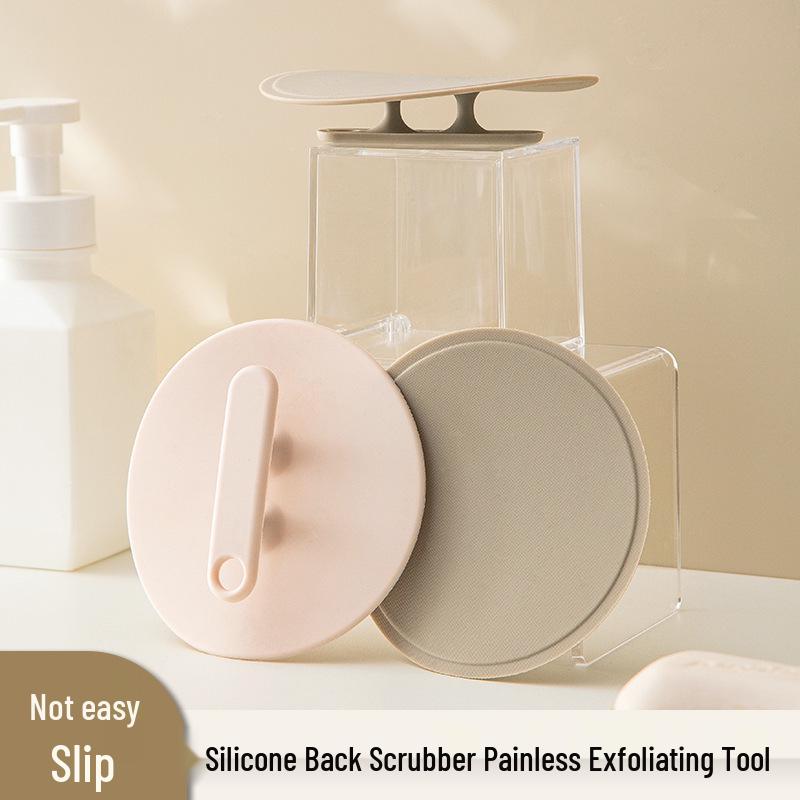 Silicone Exfoliating Back Scrubber Bath Towel for Women