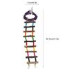 Wooden Hamster Parrot Pet Bird Colorful Climbing Ladder Suspension Bridge Birds Toy