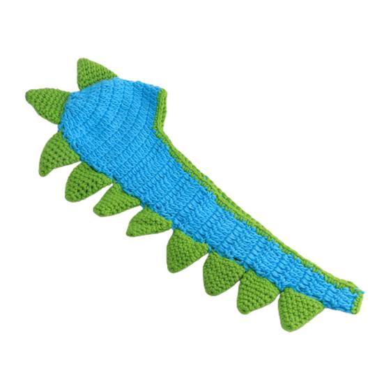 1 sada oblečení pro focení kojenců Kreslený design Měkký novorozenecký oblek pro fotografování novorozenců k narozeninám