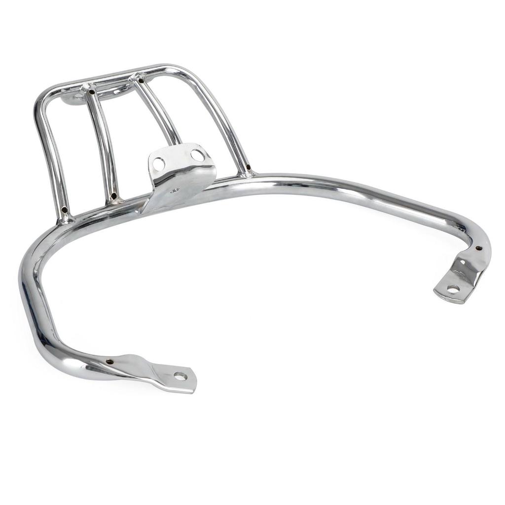 Sloped Rear Rack Carrier Pannier Chrome For Vespa Sprint Primavera 50 125 150