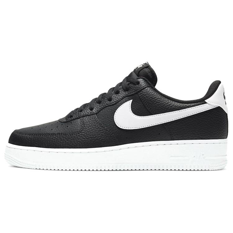 

Кроссовки Nike Air Force 1 Low 07 Черные Белые Шагреневая кожа(CT2302-002) 38.5