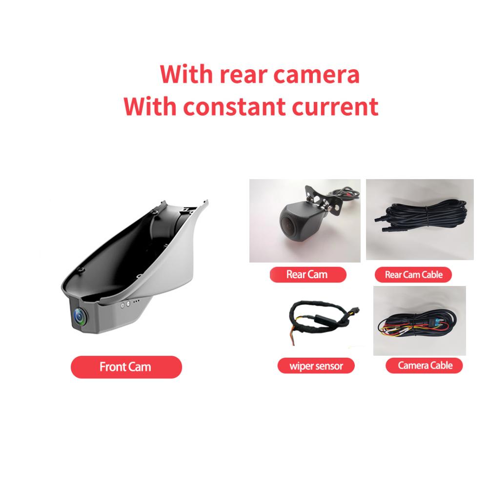 DVR de Video para Coche 4k para Jeep Compass 2017~2025 2021 2025 2160p Grabadora de Conducción Cámara Dash Delantera Trasera Visión Nocturna HD Accesorios